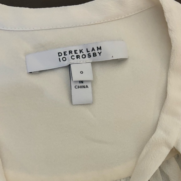 Derek Lam Blouse Sz 0 - Picture 3 of 4